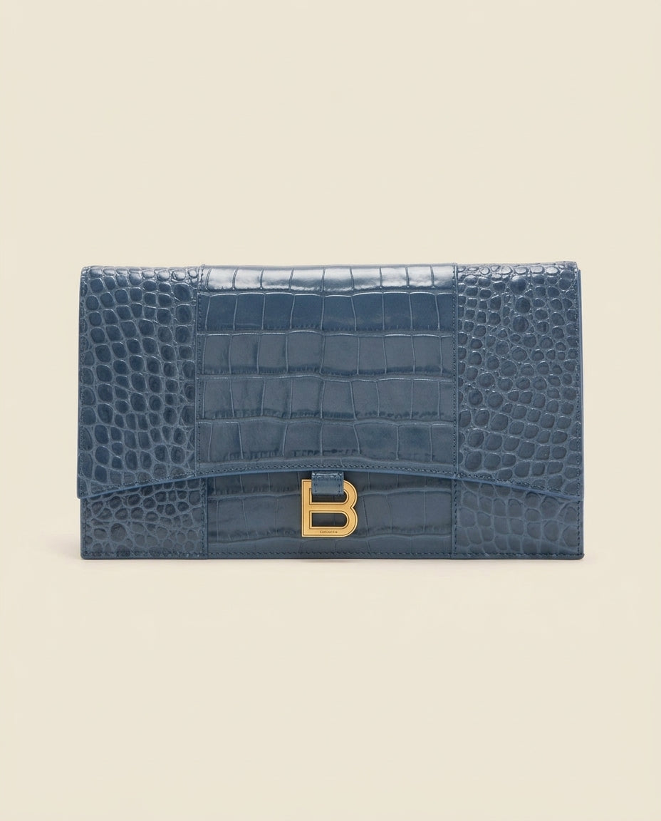 BAL Hourglass flat pouch