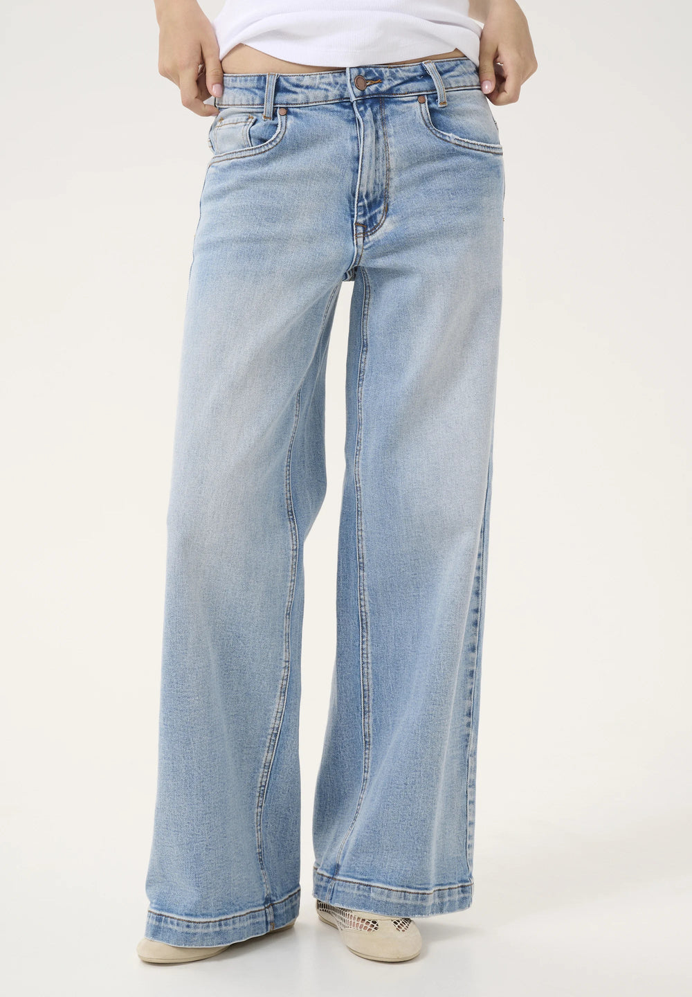 MEW High-Rise Wide Straight Relaxed Jeans