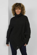 #holidayponchocapepitchblack