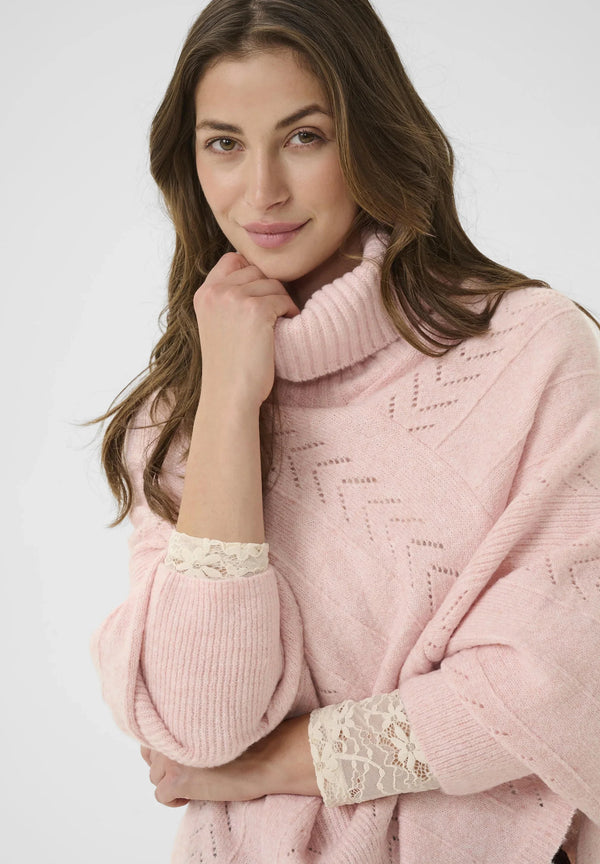 #ponchocapemahoganyrose