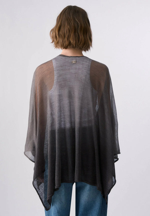 #joiridescentponchocapeblack
