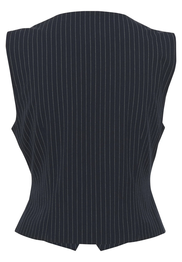#rikkepwwaistcoatdarknavypinstripe