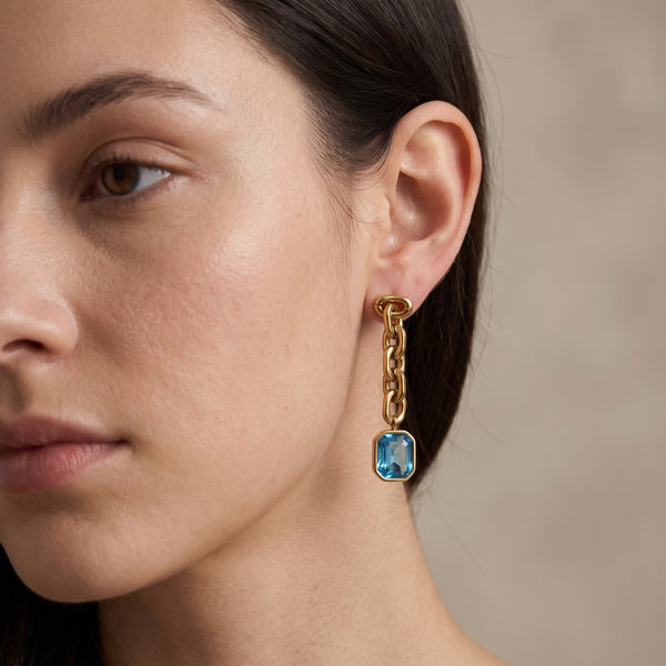 Topaz Dangle Earrings