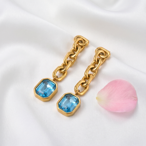 Topaz Dangle Earrings
