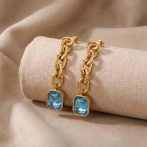 Topaz Dangle Earrings